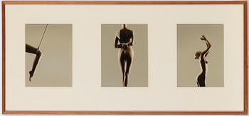 Dawid (Björn Dawidsson), triptych, from the series 'Berlin Bondage'.
