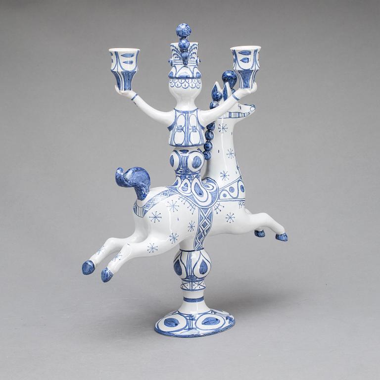 LJUSSTAKE, Björn Wiinblad, Det blaa huset -76.