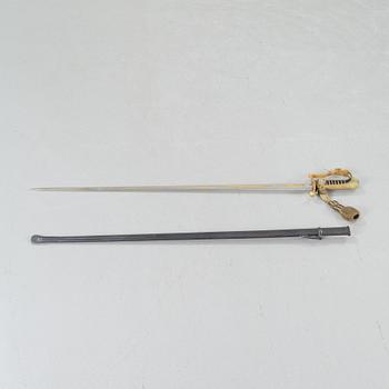 A sword for the swedish army, m/1899.