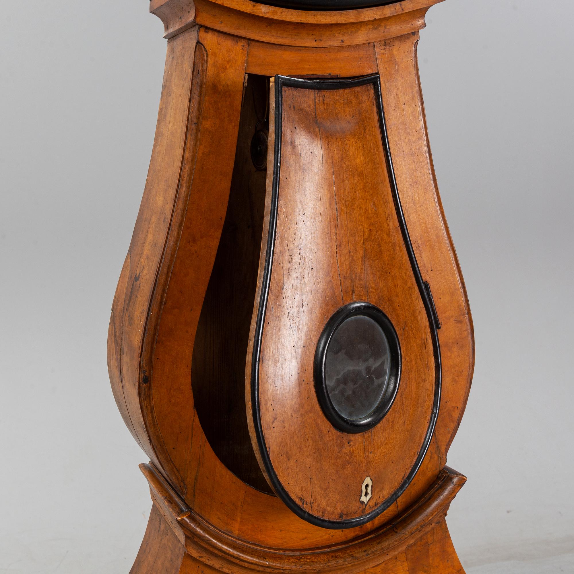 A 19th Century long case clock by Mandelgren Carlshamn.
