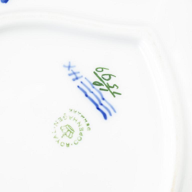 40 pcs of porcelain from Royal Copenhagen.