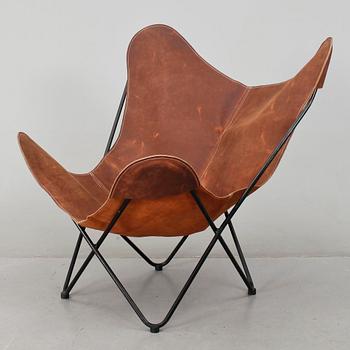 FLADDERMUSFÅTÖLJ, "Butterfly Chair". 1900-talets mitt.