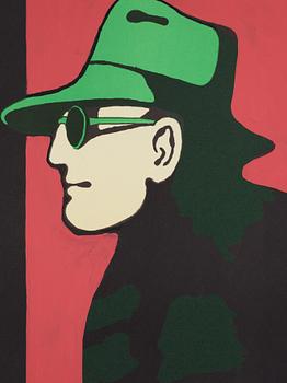 Jan Håfström, handcoloured litograph, signed and dated 2008. Numbered A.P. I/X.