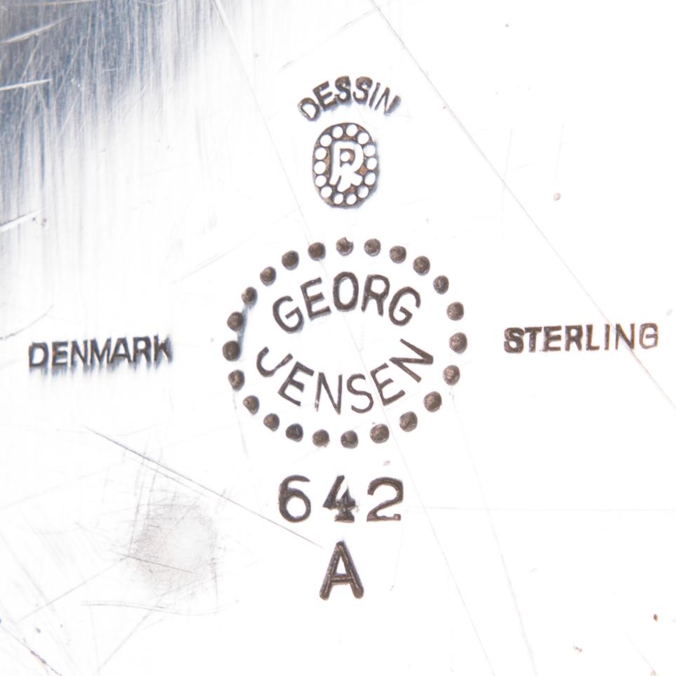 FAT, sterlingsilver, Georg Jensen, stämplad RJ, Danmark. Vikt 699 g.