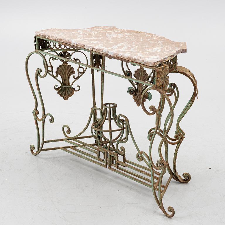Console table, probably Italy, second half of the 20th century.