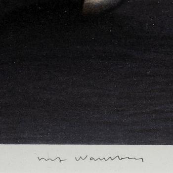 ULF WAHLBERG, kithograph in colours, signed 75/80.