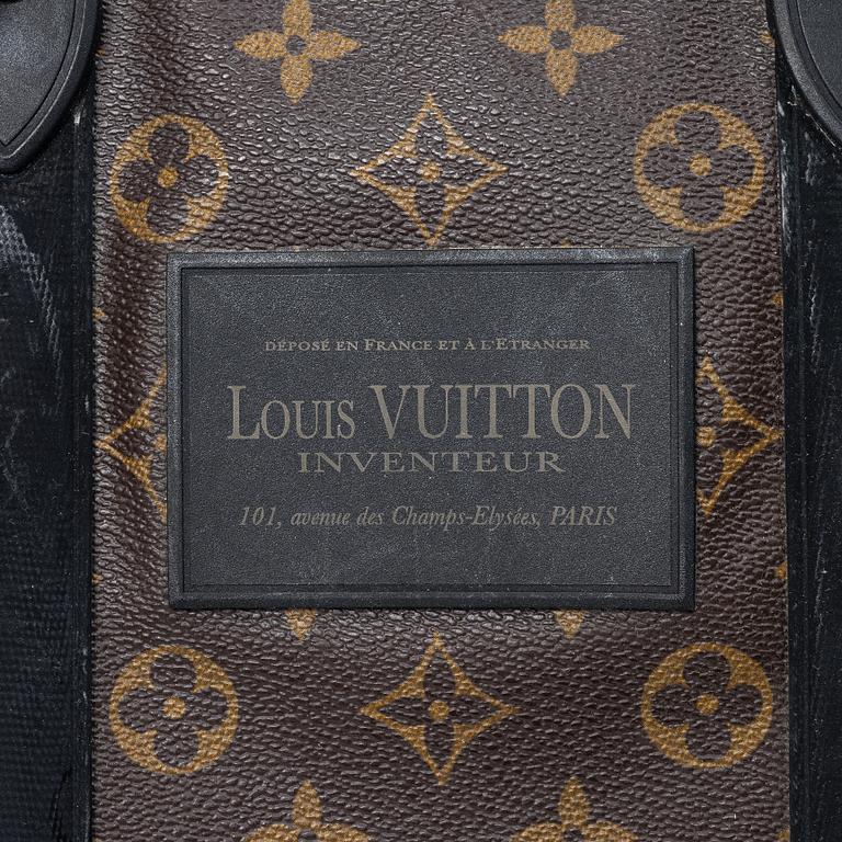 Louis Vuitton, weekender bag, “Macassar Waterproof Keepall 60 Bandoulière”.