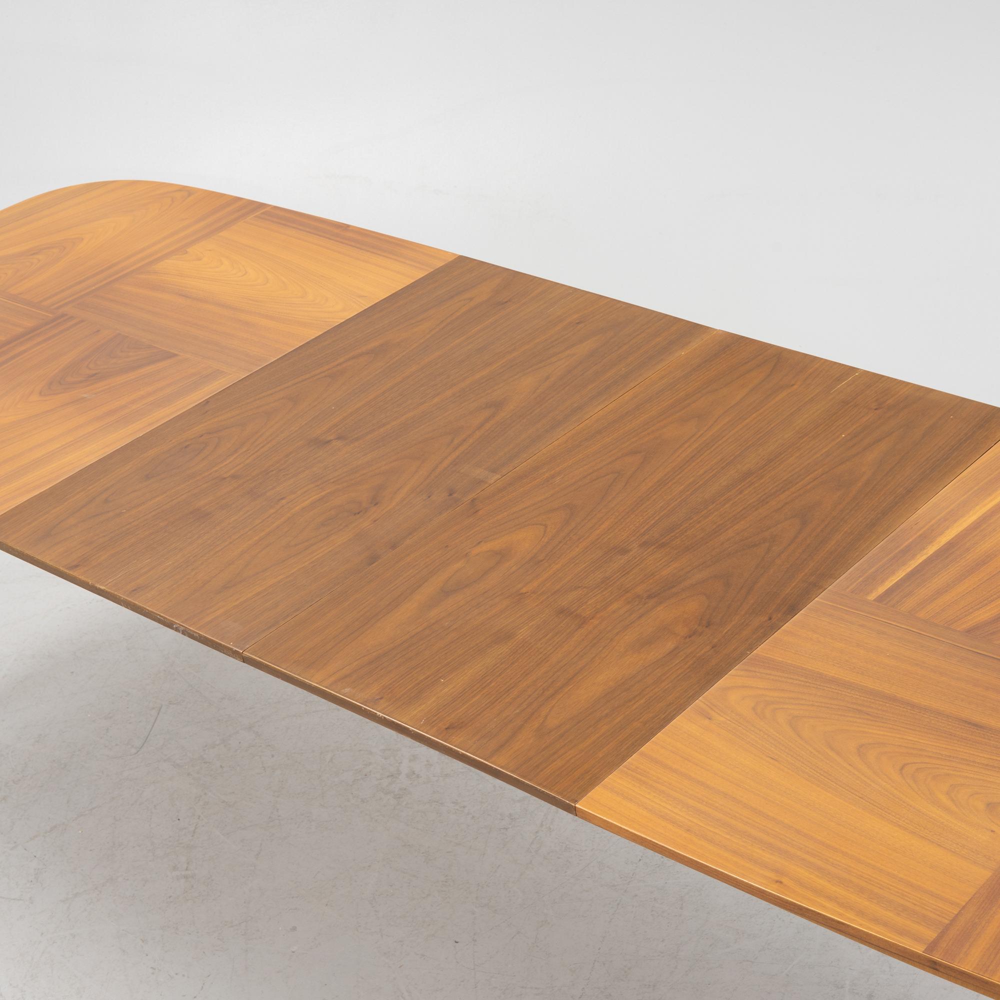 Bertil Fridhagen, a model 'Eugen' dining table, and four chairs from Bodafors, Sweden, 1950's/60's.