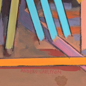 Anders Carlsson, olja på duk, signerad.