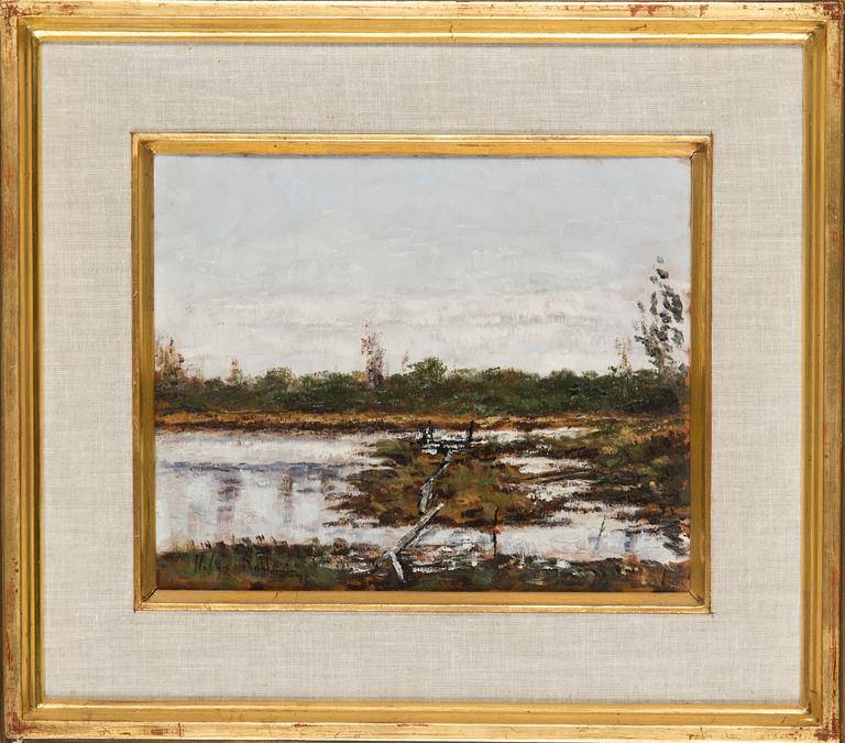 Helge Dahlman, "Höstlandskap".