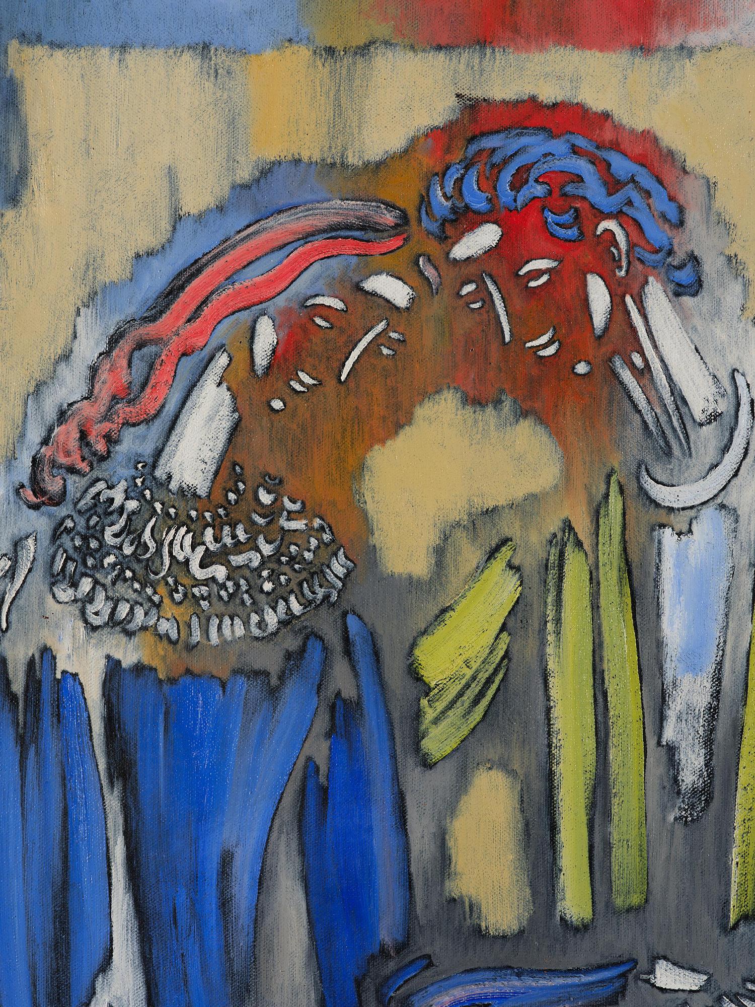 Vytautas Kasiulis, Embracing couple.
