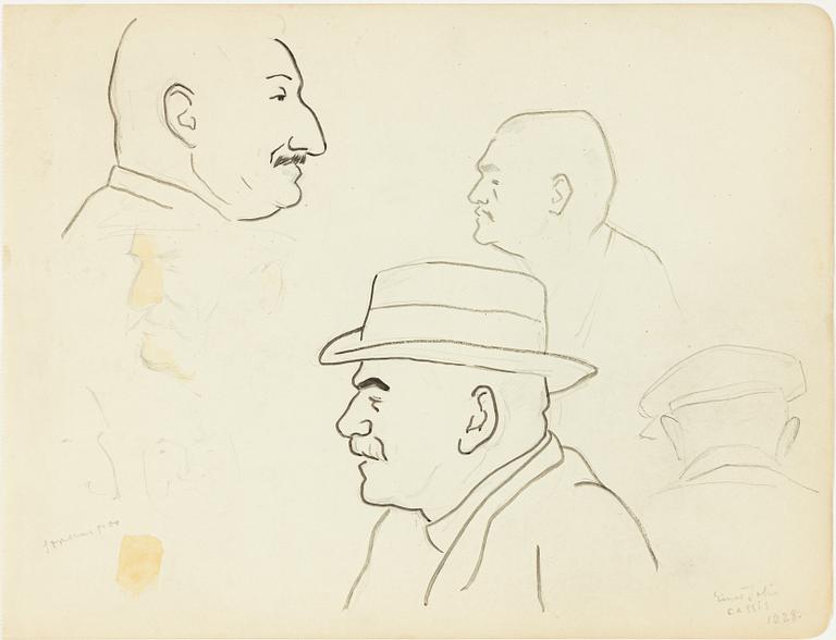 Einar Jolin, Sketch of a Man.