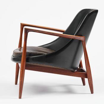 Ib Kofod-Larsen, a rosewood "Elizabeth" easy chair, cabinetmakers Christensen & Larsen, Denmark, 1950s-60s.