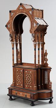 A moorich style cabinet. Presumably from Syria.  From around year 1900.
