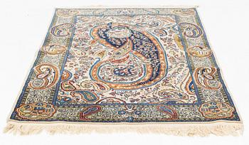 An old Sarouk rug, c. 157 x 105 cm,
