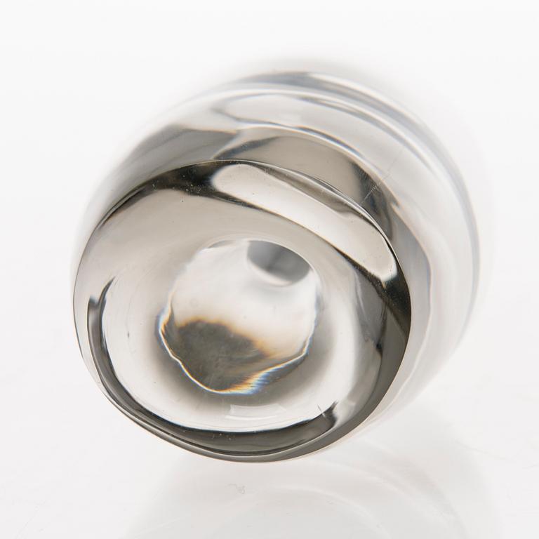 TAPIO WIRKKALA 'Tokio' glass sculpture / vase, signed Tapio Wirkkala Iittala -57.