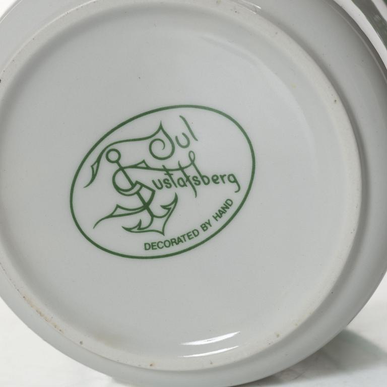 A 21-piece Christmas porcelain dinner service, 'God jul', Rörstrand / Gustavsberg.