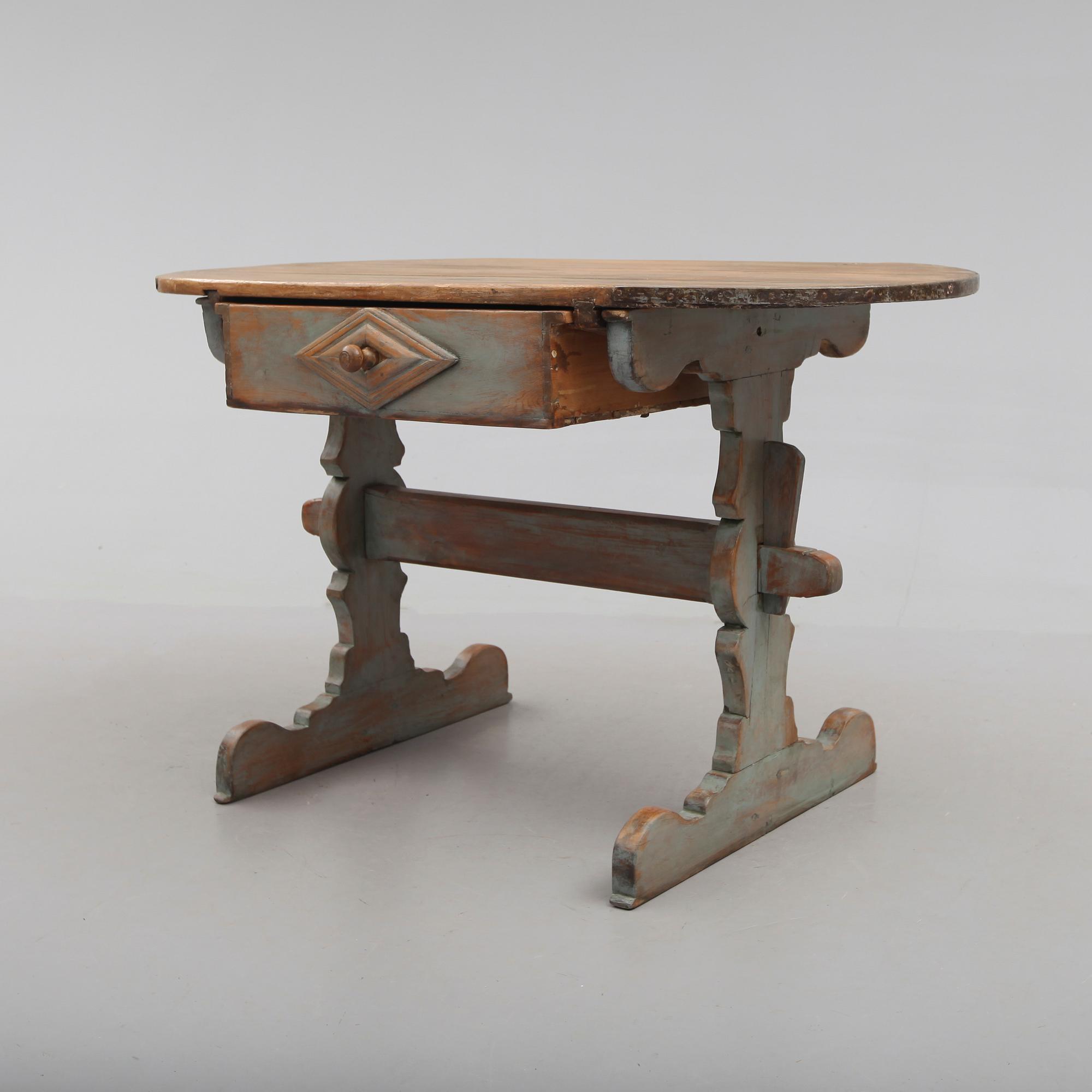 BOCKBORD, barock, 1700-tal.