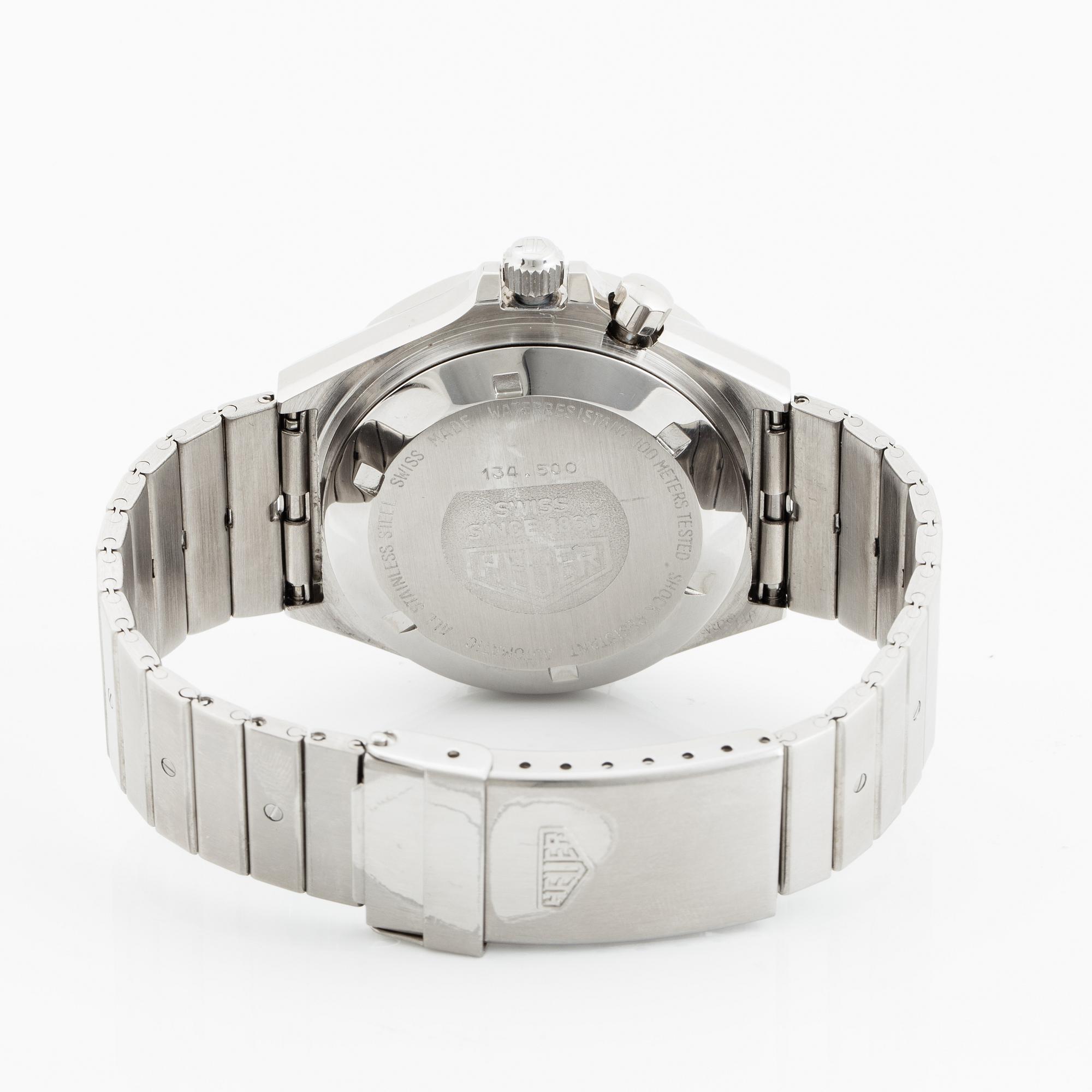 Heuer, Regatta, wristwatch, 40 mm.