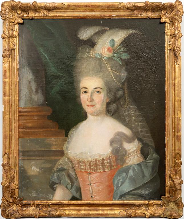 Unknown artist oil on canvas 18th century.