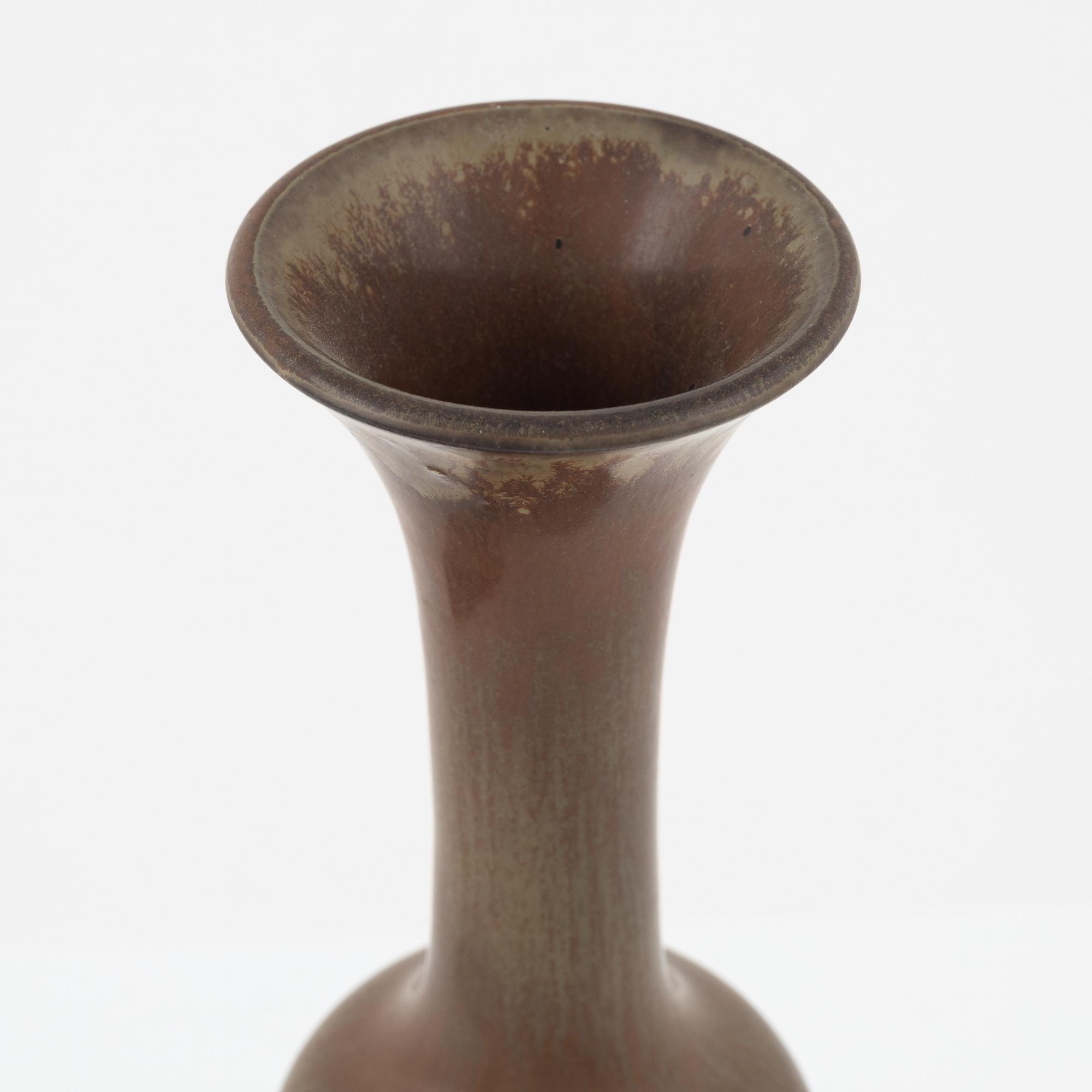 Gunnar Nylund, Vas samt skål, stengods, Rörstrand.