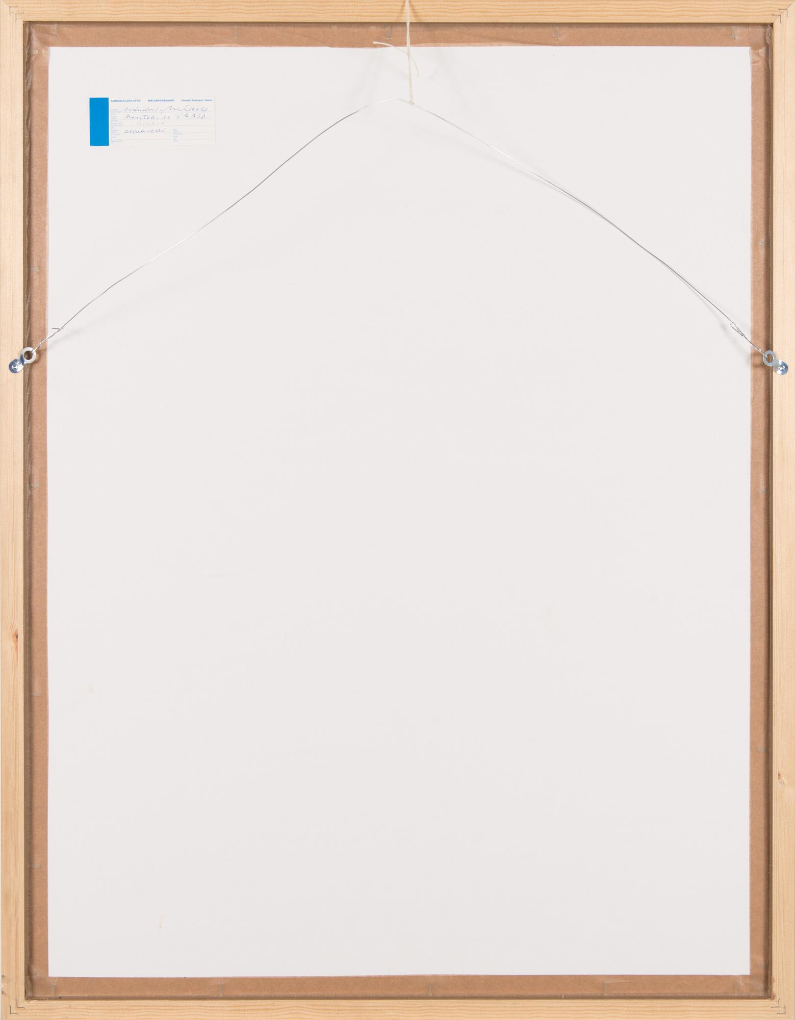 Nandor Mikola, vesiväri, signeerattu ja päivätty 2005.