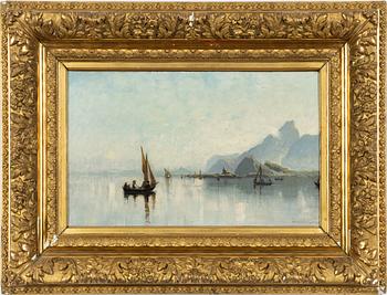 Frithjof Smith-Hald, Crossing the fjord to church.