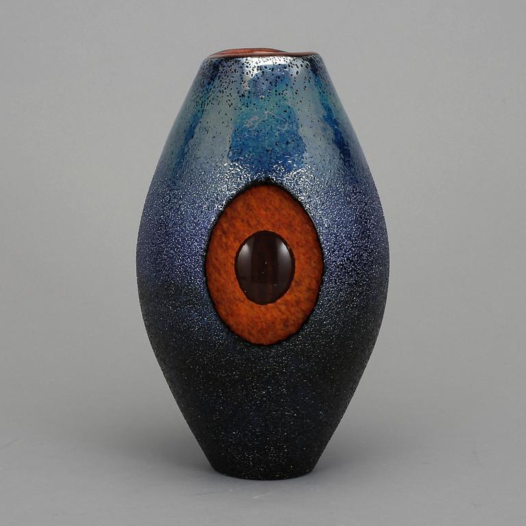 VAS, glas, Monica Backström, Kosta Boda, 2000-tal.