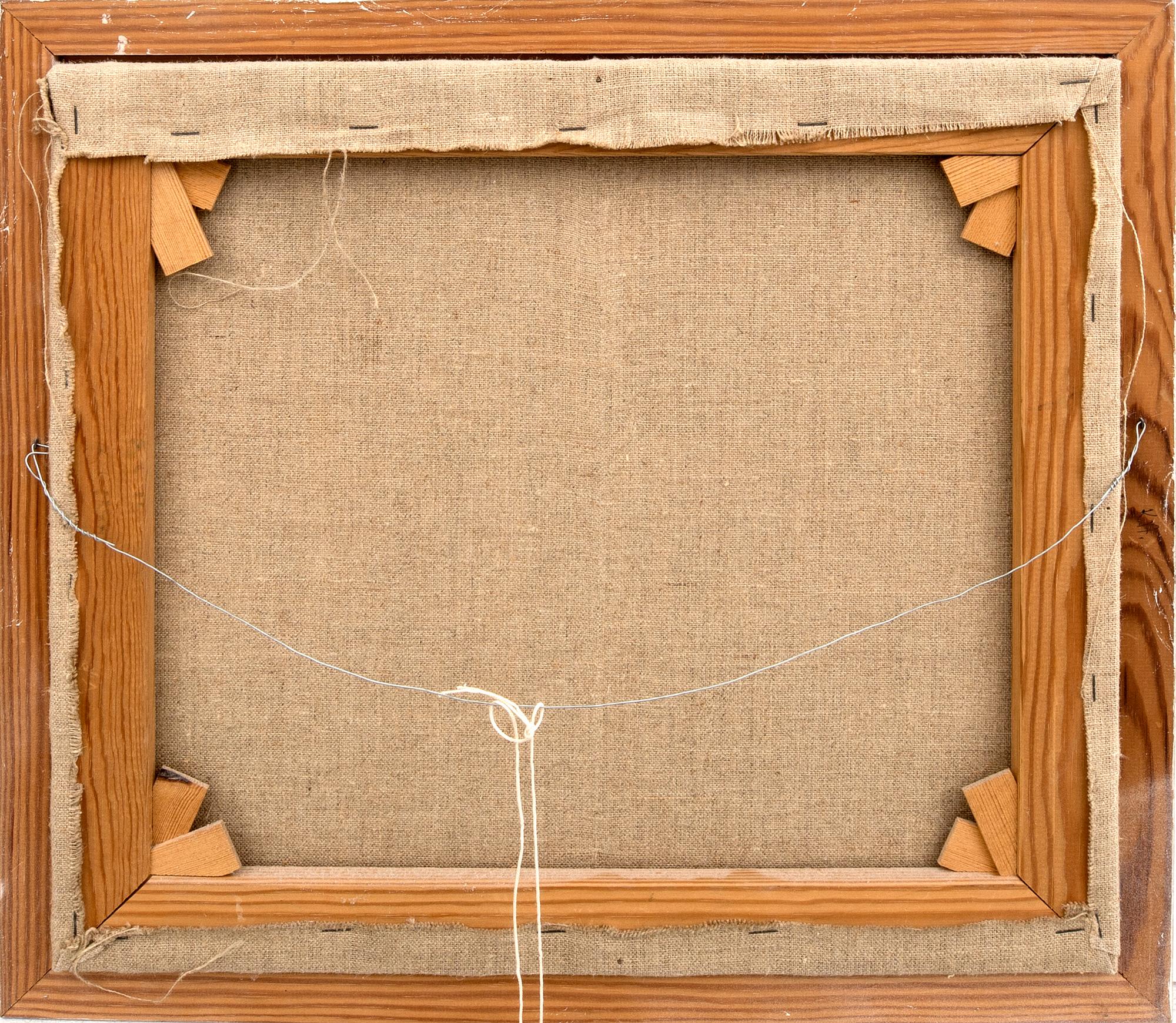 Alexandre Fassianos,  olja på duk, signerad och daterad 1981.