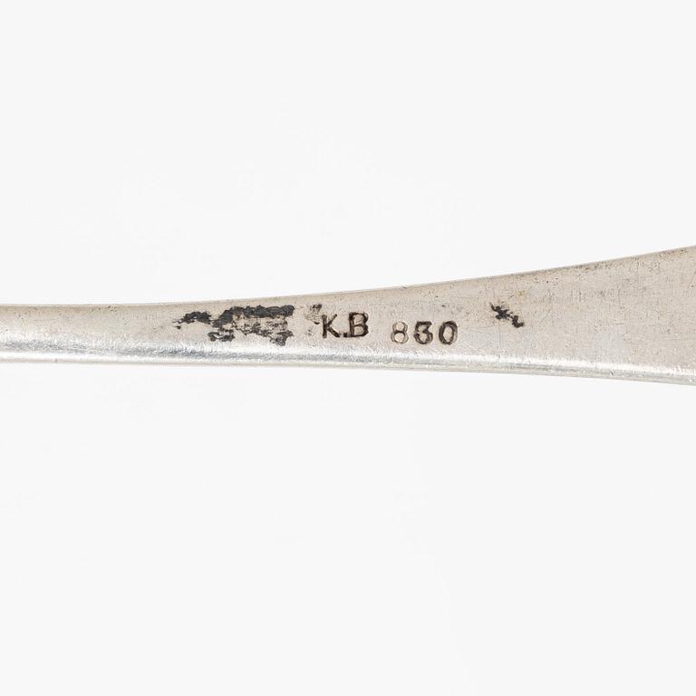Bestick, 30 st, silver, mestadels Sverige, 1900-tal.
