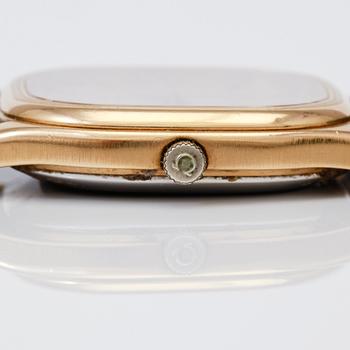 ARMBANDSUR, guld på stål, Omega Seamaster Automatic, 1980-tal.