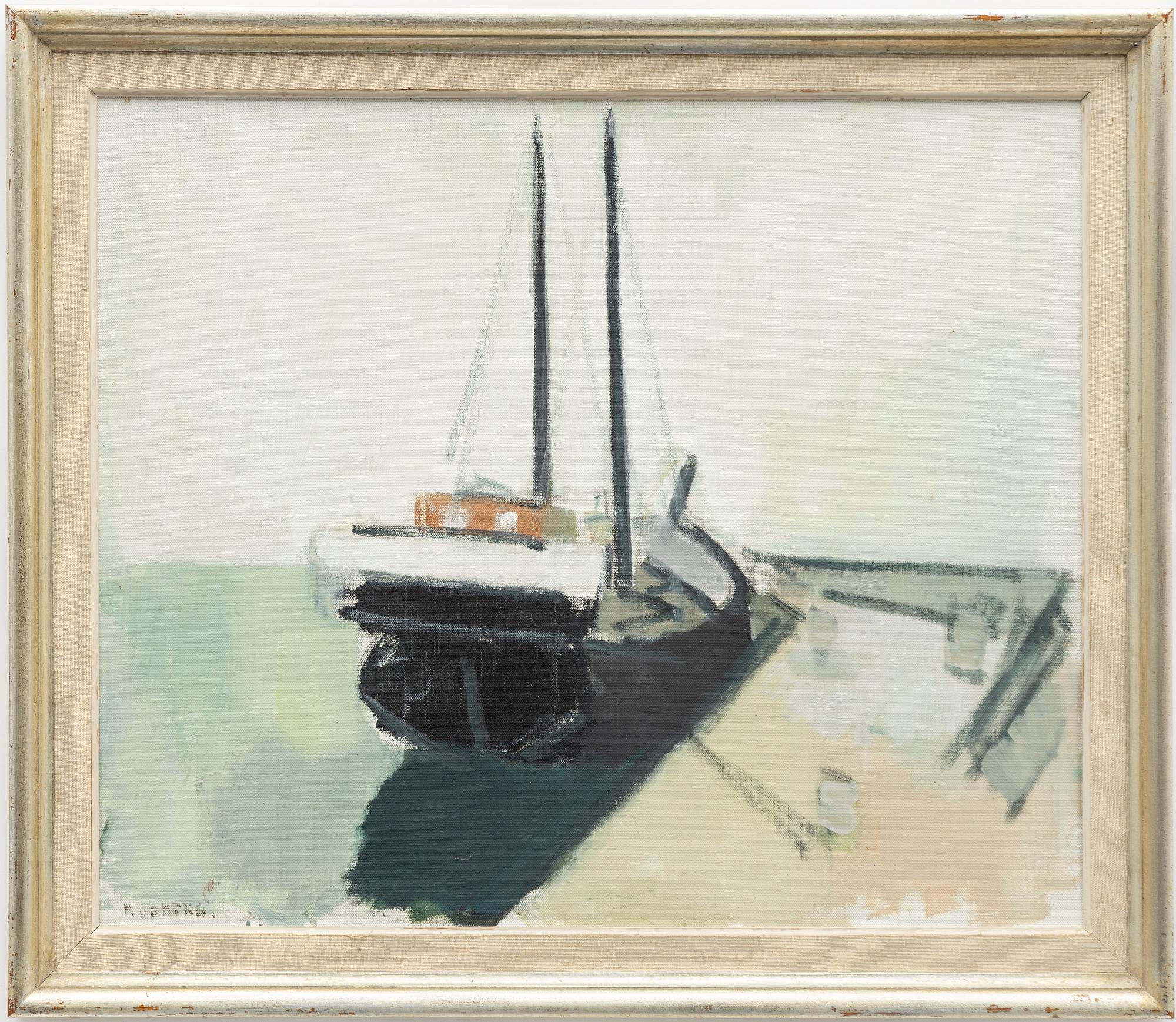 Gustav Rudberg, "Boat in backlight".