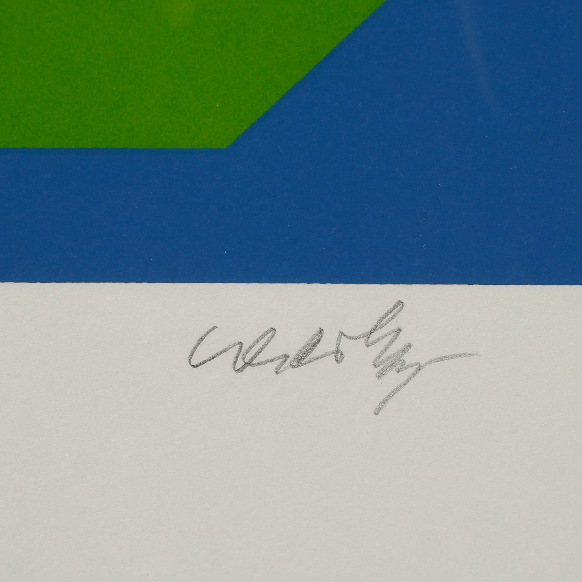 VICTOR VASARELY, färgseriegrafi, signerad och numrerad 20/100.