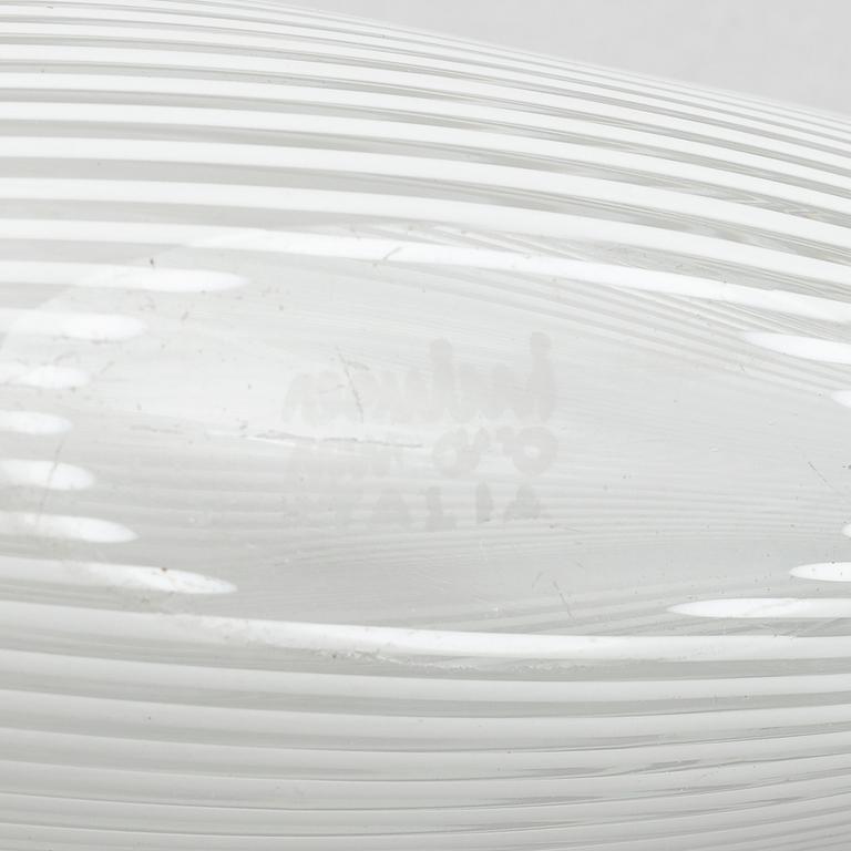 Fulvio Bianconi, a glass 'Rondine' bird figurine, Venini, Murano, Italy.