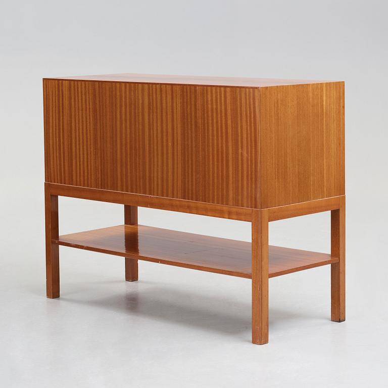 Josef Frank, a mahogany chest of drawers, by Svenskt Tenn Sweden, probably 1950's.