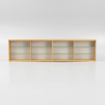 Wall-mounted display cabinet, second half of the 20th century.