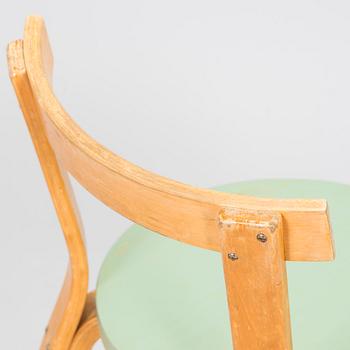 Alvar Aalto, stol, modell 68, för O.Y. Huonekalu- ja Rakennustyötehdas A.B. 1930-tal.