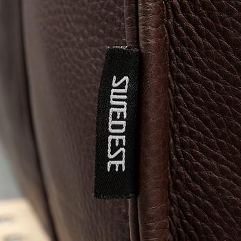 CLAESSON KOIVISTO RUNE, a leather covered 'Boxplay' sofa from Swedese.