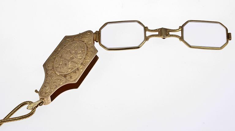 LORNJETT, 18 K guld.