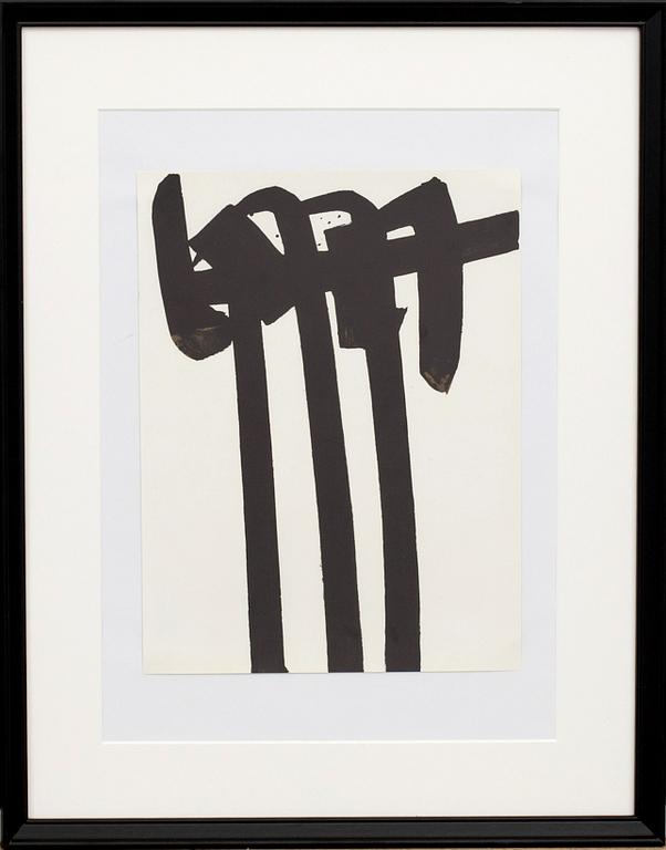 PIERRE SOULAGES, lithographe, from XX:e siècle no 34 1970.