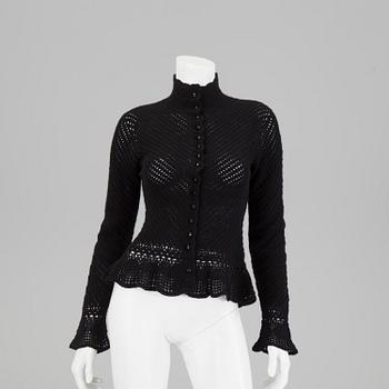 Two Knitted cardigans by Ralph Lauren, in size S.