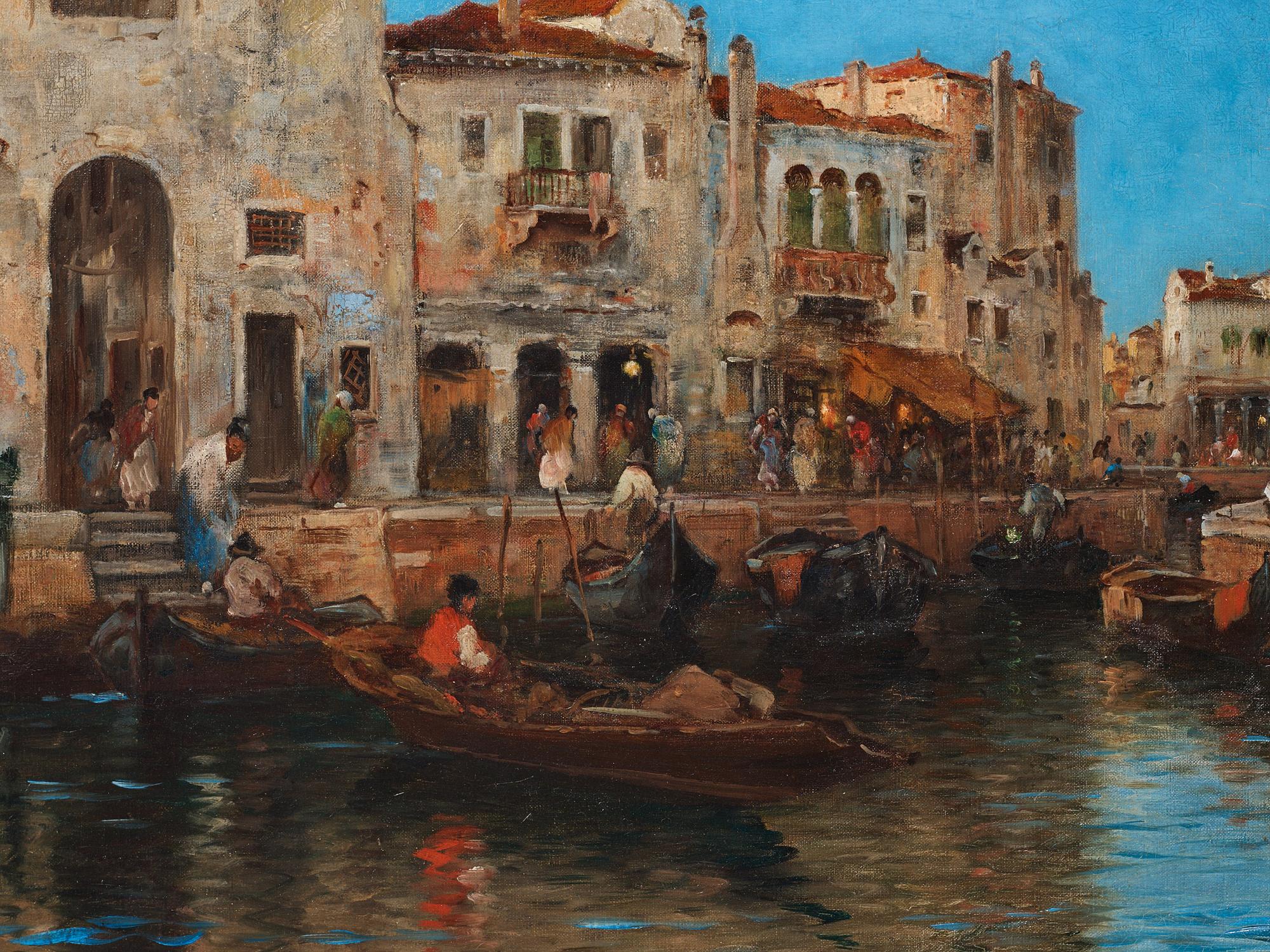 Wilhelm von Gegerfelt, Venetianskt kanalmotiv.
