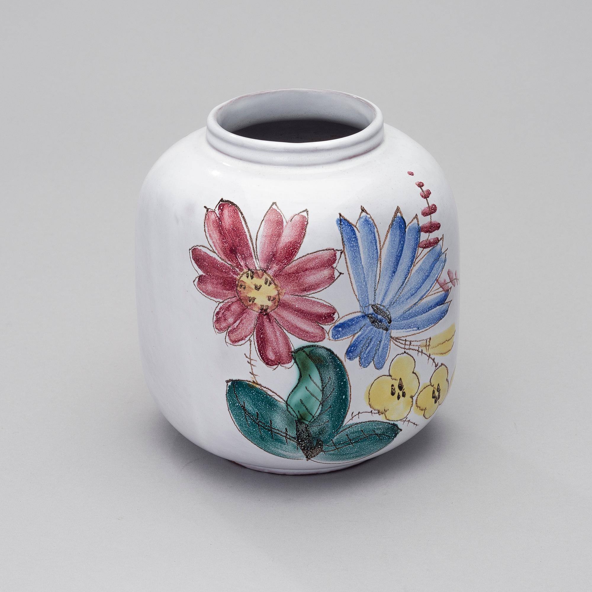 KAJ FRANCK, maljakko, keramiikkaa, Arabia. 1964-1971.