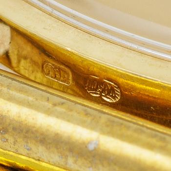 Certina, 18K gold, wristwatch, 33.5 mm.