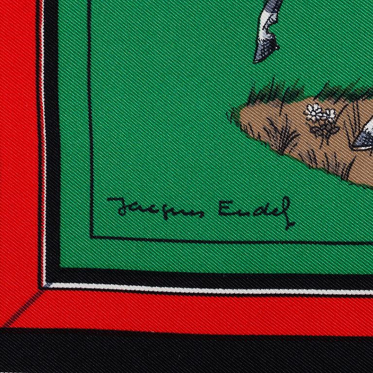 HERMÈS, scarf, 'Couvertures et Tenues de Jour'.