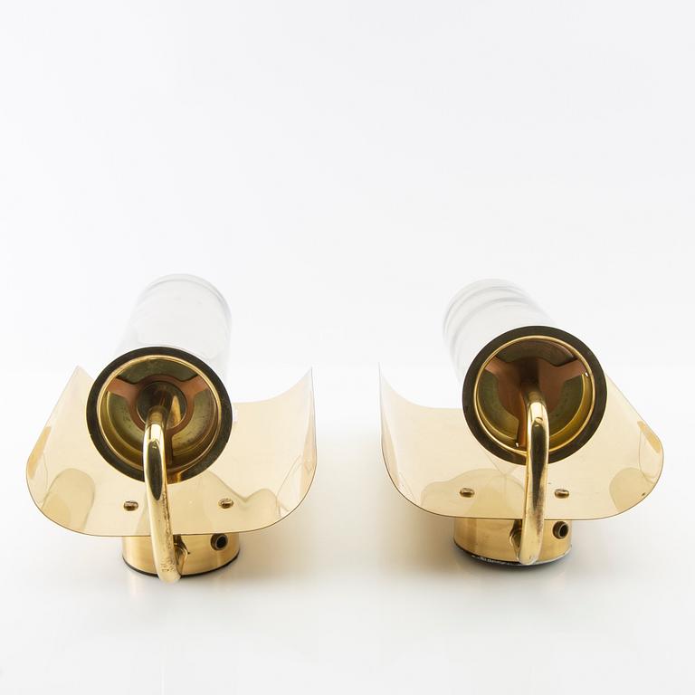 Hans-Agne Jakobsson, wall lamps a pair 330/1, Markaryd Sweden, 1960s.