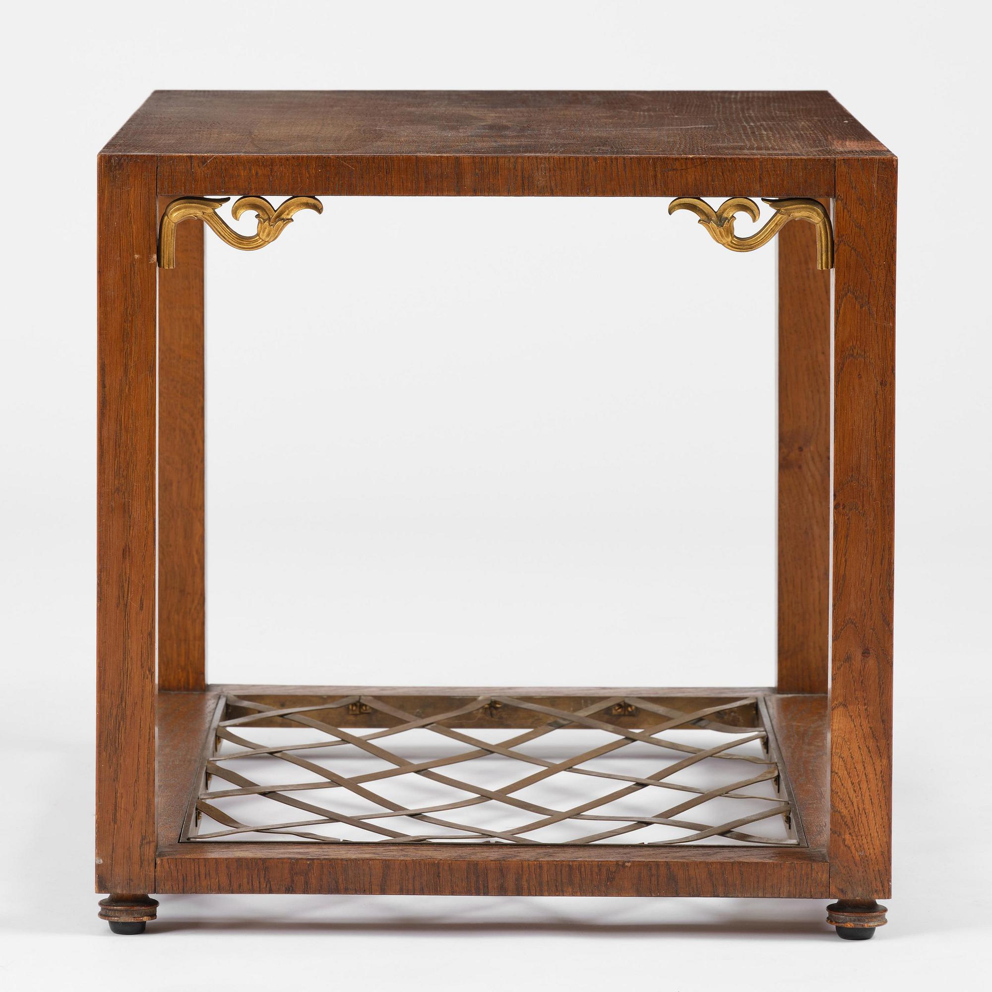 Niels Holger Rasmussen, an oak coffee table, Denmark, ca. 1924-27.
