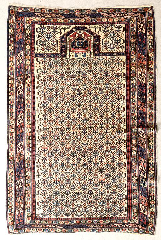 Rug Shirvan antique dated 1902 approx. 159x116 cm.