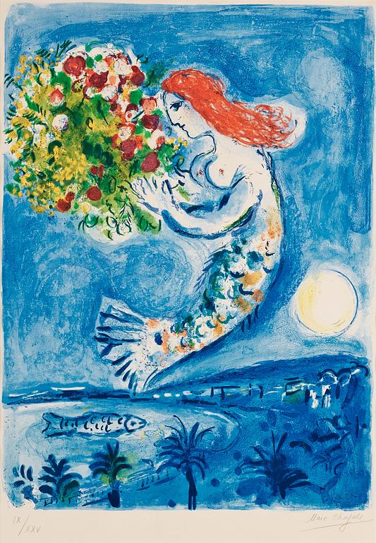 Marc Chagall, "La Baie des Anges".