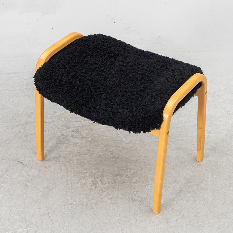 Yngve Ekström, footstool, "Lamino", Swedese.
